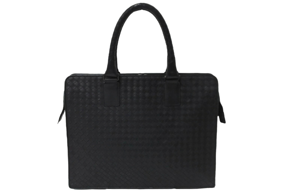 Bottega Veneta Business Bag VN Briefcase Intrecciato Black